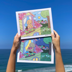 Bobbie Goods – Livro de Colorir Dia para Noite | Criatividade Sem Fim